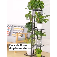 Suporte Multiandares para Plantas – Ideal para Jardim, Sala e Varanda