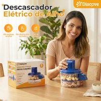 Descascador Elétrico Bivolt Automático para Uvas, Tomates, Alho e Frutas Delicadas – Praticidade e Rapidez na Cozinha